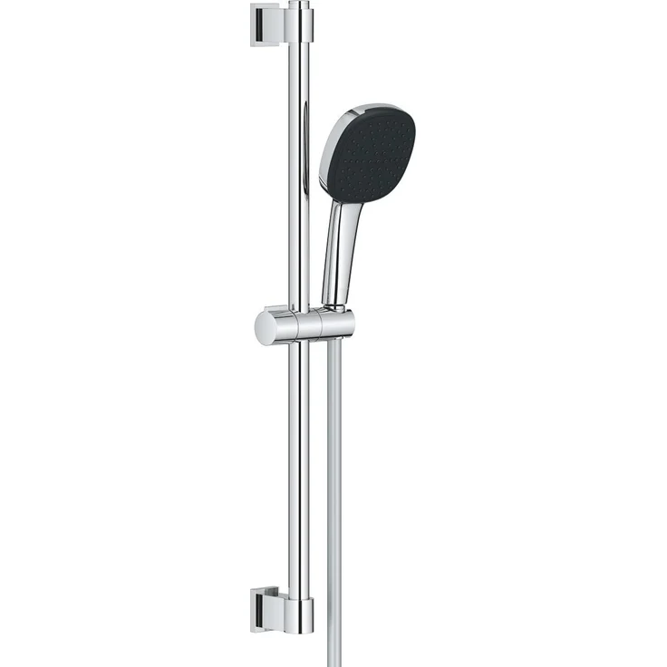 Grohe, Duschbrause, Vitalio Comfort 110 QuickFix Brausestangenset, 2 Strahlarten, chrom – Bild 1