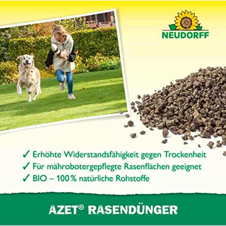 NEUDORFF Azet RasenDünger 10 kg – Bild 5