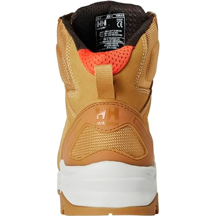 Helly Hansen OXFORD MID S3 Sicherheitsschuhe Braun, wasserfestes Nubukleder, rutschfeste Laufsohle – Bild 2