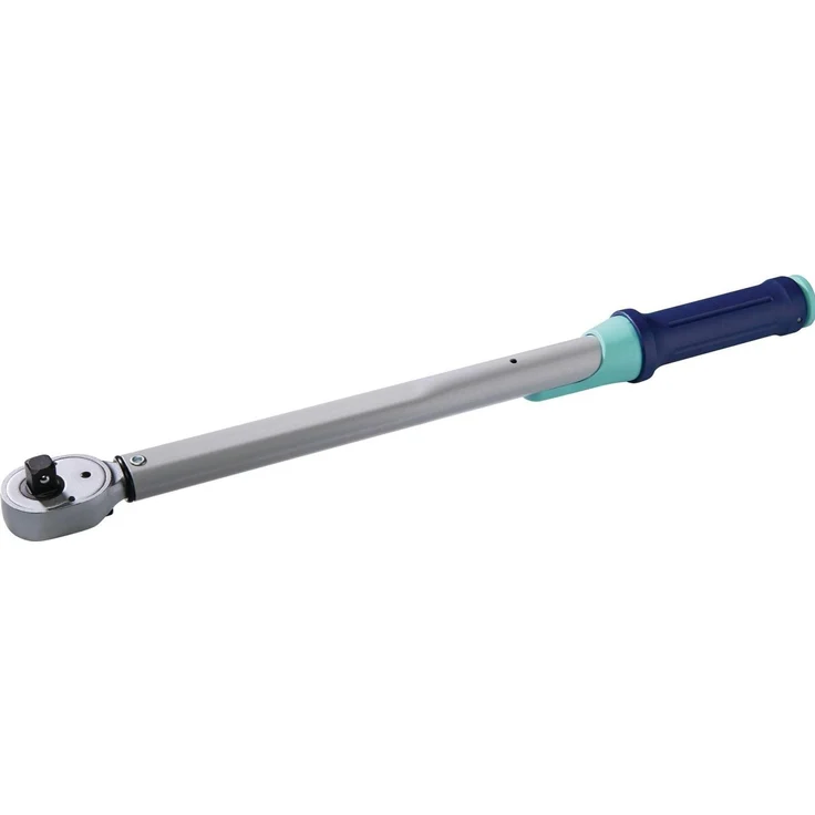 Tecwerk Drehmomentschlüssel, präziser 1/2" Schlüssel mit einstellbarem Drehmoment von 20 bis 100 Nm, kalibriert nach DIN EN ISO 6789-2:2017