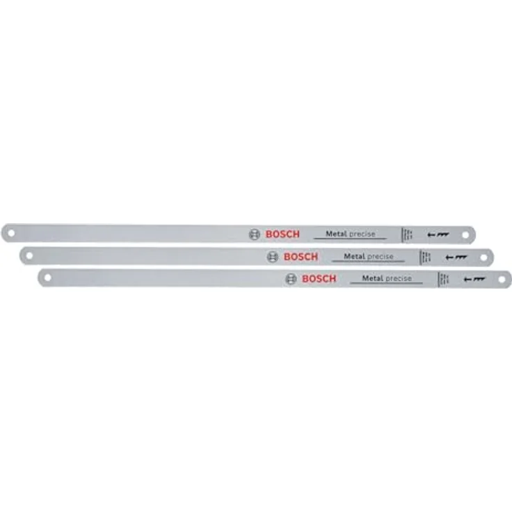 Bosch Bügelsägeblätter Precise 300mm, 3 Stück (24 TPI, Bimetall, für präzise Schnitte) – Bild 1