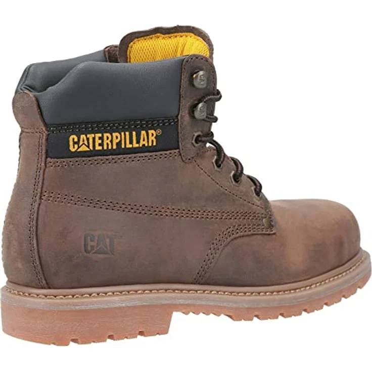 Caterpillar Powerplant P724629, Braune S3 Arbeitsschuhe mit Stahlkappe, wasserdicht, Gr. 42 – Bild 9