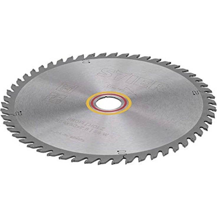 STIER Profi Kreissägeblatt, Holz, 254x2,6x30, 54 Wechselzähne, gehärtet, 10° Spanwinkel – Bild 4