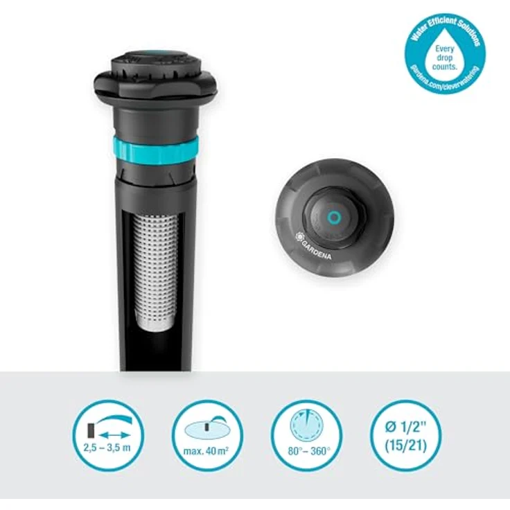 GARDENA Gard Sprinklersystem Versenkregner Md40 08231-20 – Bild 2