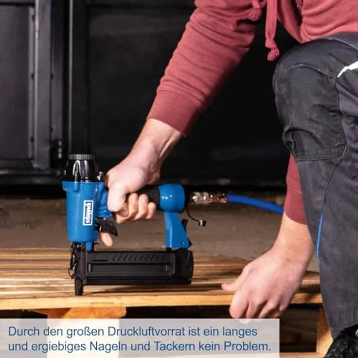 Scheppach HC63 Kompressor, 1500W, 50L Kessel, 10bar Druck, Ansaugleistung 220 L/min, ölgeschmiert, transportabel – Bild 8