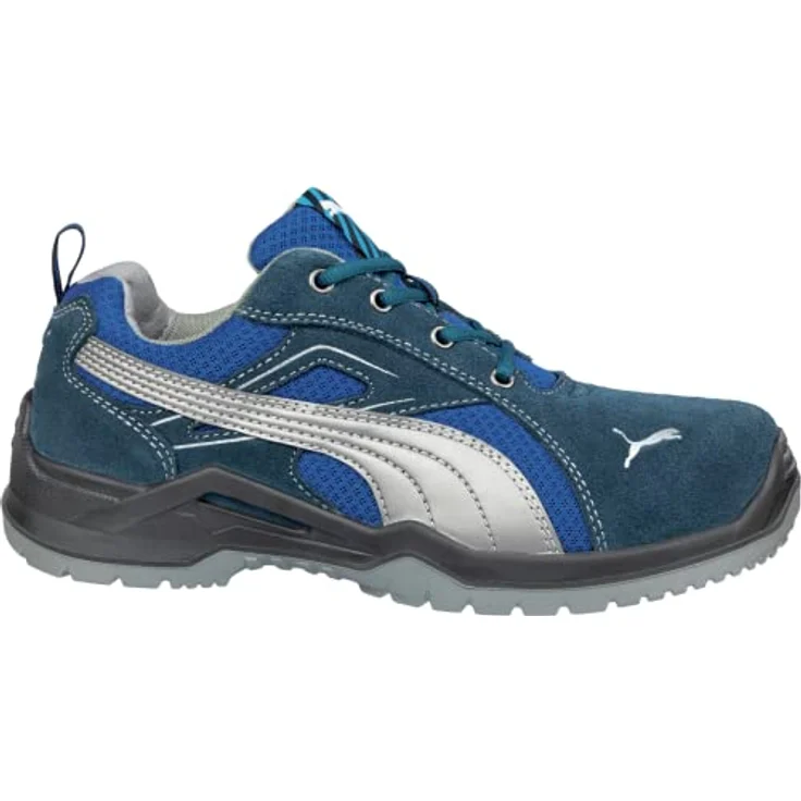 PUMA Safety Omni Blue Low SRC 643610-40 Sicherheitsschuh S1P Groeße: 40 Blau, Silber 1 Paar, 40 EU – Bild 4