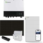 Growatt 8kWp PV Komplettanlage mit Solarmodulen und 12,8kWh Speicher