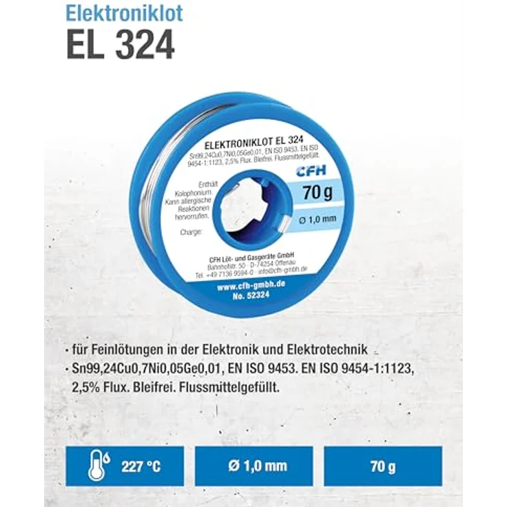 CFH Elektroniklot EL 324, 52324 – Bild 3