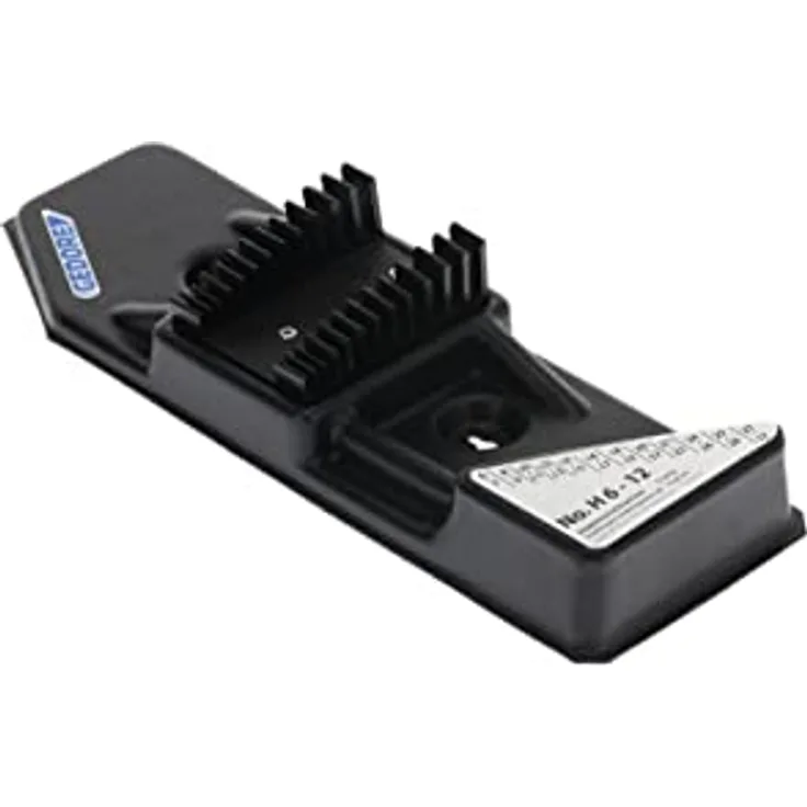 Gedore Werkzeugwand, H 6-12 L Plastikhalter für 12 Doppelringschlüssel No. 6, geeignet für Lochplatten mit quadratischen Löchern 10 x 38 mm