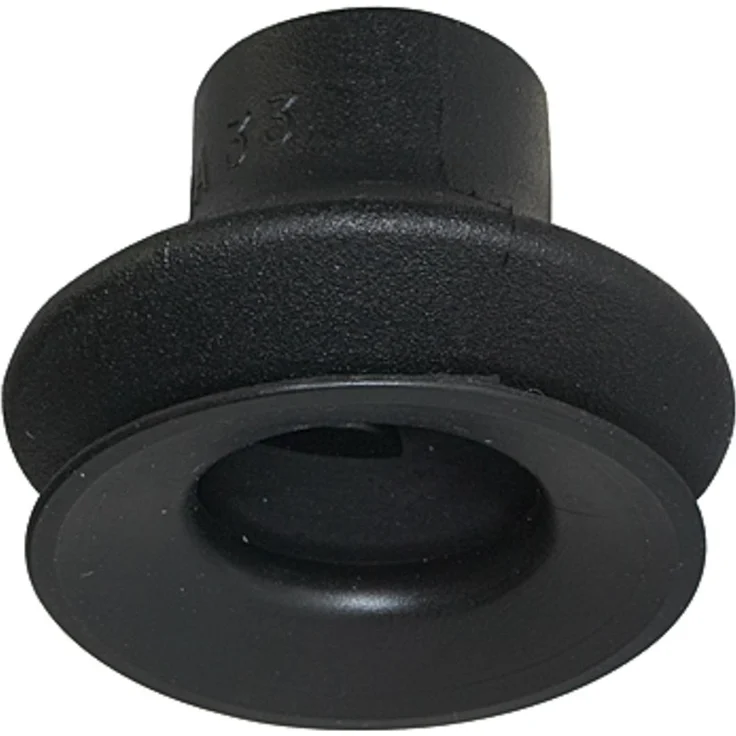 Riegler Balgsauger, rund 1,5 Falten, NBR Material, typ FGA, Ø 20 mm, hohe Saugkraft und Dämpfungseffekt