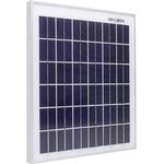 Phaesun Solarmodul Sun Plus 20, 20 W, 12 VDC, IP65 Schutz, Aluminiumrahmen, Solarglasscheibe, hochwiderstandsfähige Folie