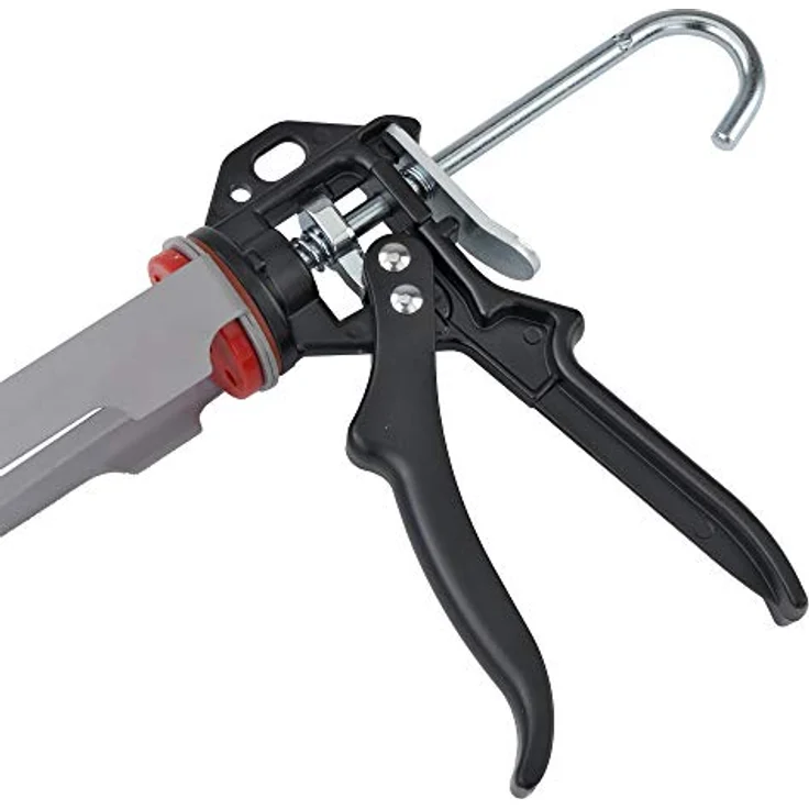 Contorion Kartuschenpistole bellota Profi, Stahlgehäuse mit Kraftverhältnis 1:15 für hochviskose Materialien – Bild 3
