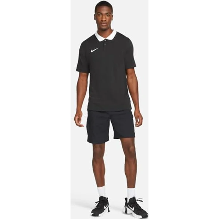 Nike Poloshirt Polo Club TEAM 20, schwarz/weiß, mit Dri-FIT-Technologie – Bild 6