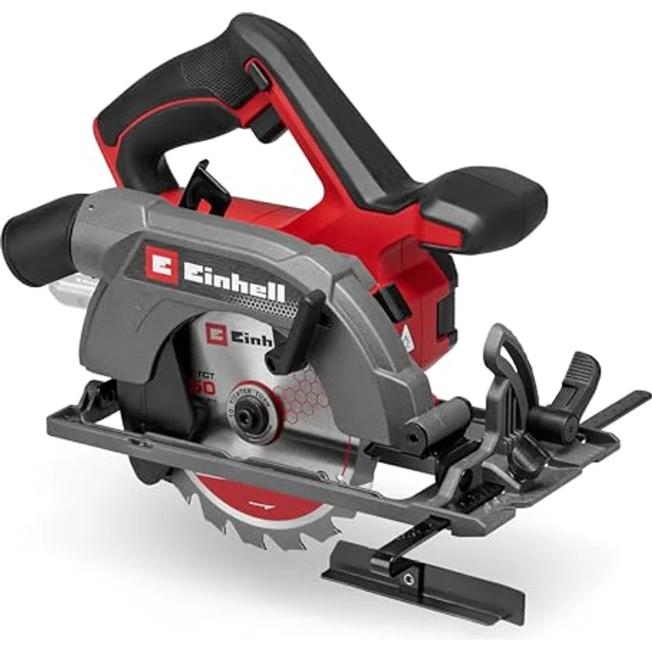 Einhell Akku-Handkreissäge TE-CS 18/150-2 Li - Solo, 18 V, Ø 150 mm Sägeblatt, 49 mm Schnitttiefe, werkzeuglose Einstellung, LED – Bild 1