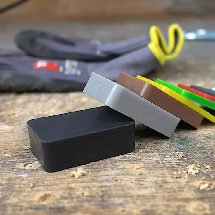 TOX Distance Allround Unterlegplatten, Ausgleichsplatten aus Kunststoff, belastbar bis 5 Tonnen, Polypropylen, 60 x 40 x 3 mm, 1 Beutel, 25 Stk., 065600108 – Bild 4