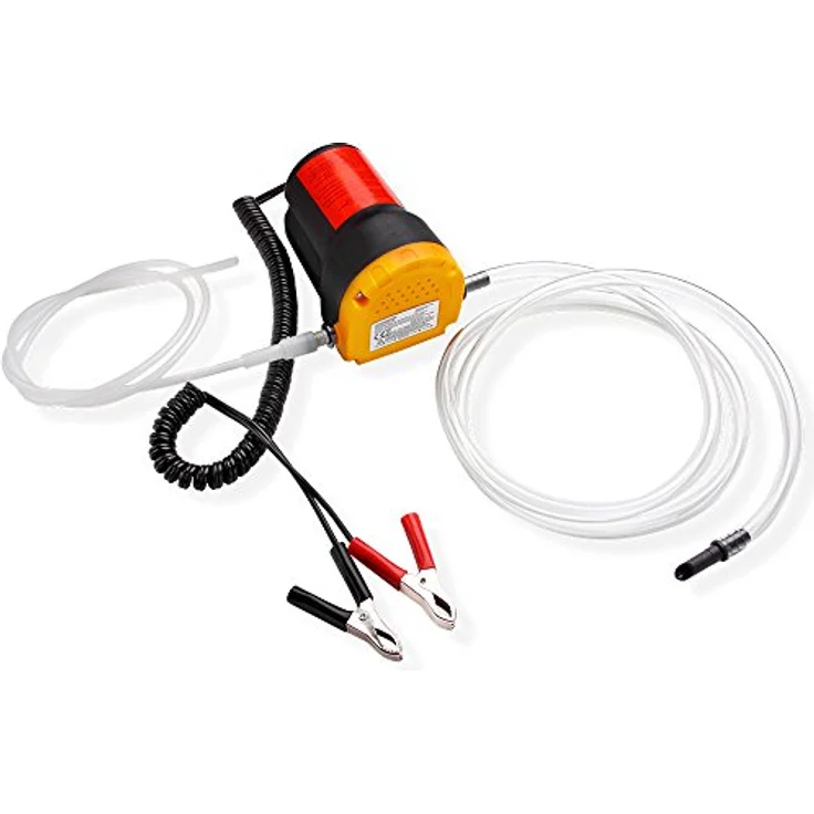 Monzana Ölabsaugpumpe 12V 80 Watt 5l-min - Ölpumpe Absaugpumpe Pumpe Dieselpumpe Öl elektrisch – Bild 5