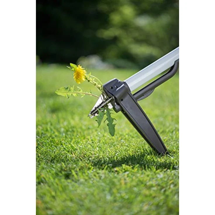 Fiskars Unkrautstecher, Länge: 90 cm, Rostfreie Stahl-Arme-Kunststoffgriff, braun-Weiß, Light, 1020127 – Bild 6