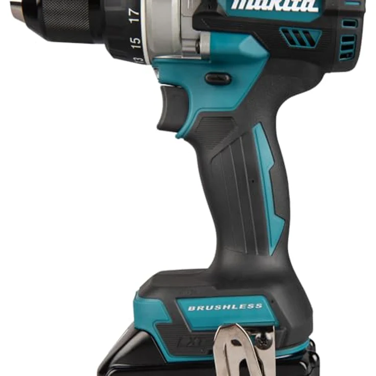 Makita DHP492Z, Akku Schlagbohrschrauber Solo 18V Li-Ion LXT, bürstenlos, max. Drehmoment 130 Nm, LED-Arbeitslicht, XPT staub- und wasserresistent – Bild 6