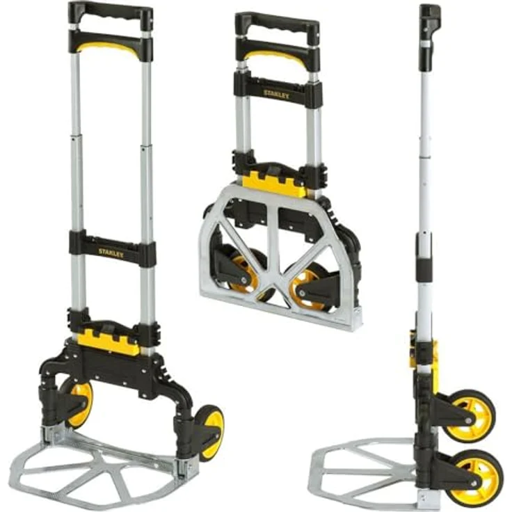 Stanley SXWTD-509, Transportwagen mit 60 kg Tragkraft, faltbar und leicht, 2 kg – Bild 15