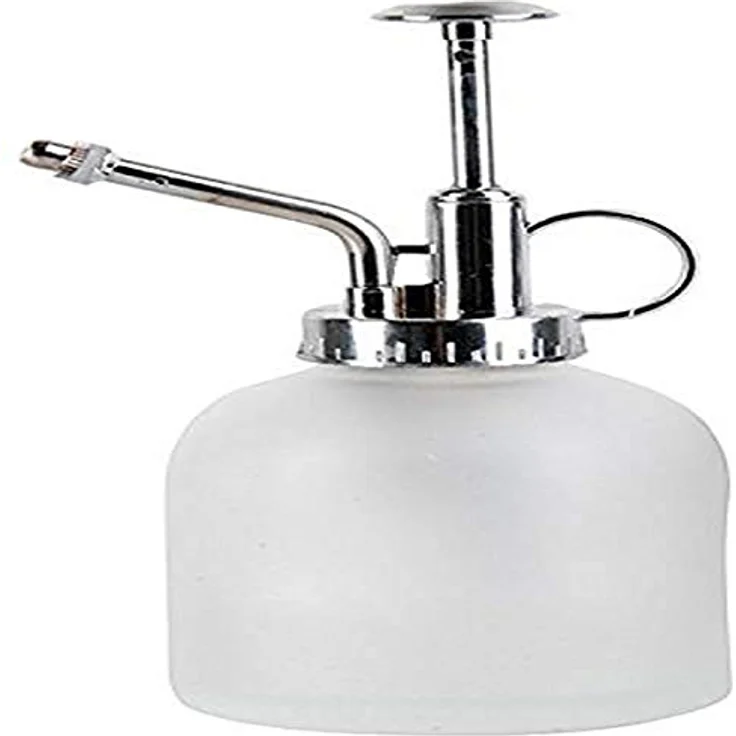 Esschert Design Pflanzen Blumen Sprüher Matt Glas Zerstäuber Hand weiß silber – Bild 2