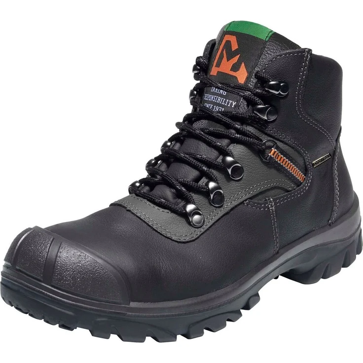 Emma Sicherheitsstiefel Pluvius S3, chemikalienresistent, schwarz, Größe 44