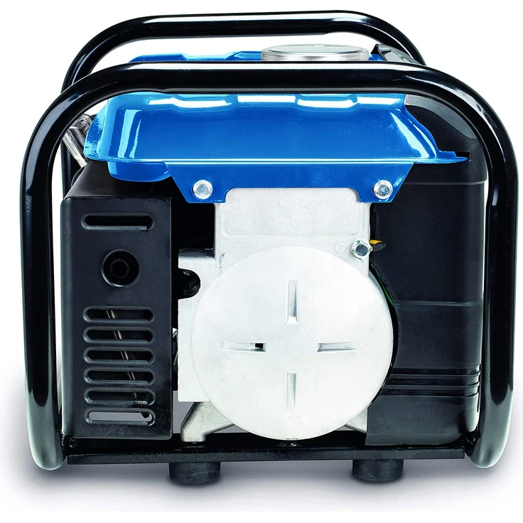 Scheppach Benzin Stromerzeuger SG1000 2-Takt Generator Notstromaggregat max.700W 1 x 230 V 4 l 63 ccm luftgekühlt Seilzugstart Dauerleistung 0,65 kW – Bild 2