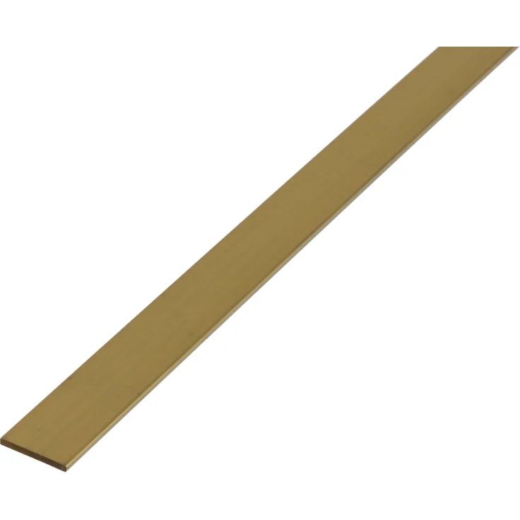 Alberts Flachstange | Messing | 1000 x 15 x 2 mm 
(471330) - Preisvergleich – Bild 2