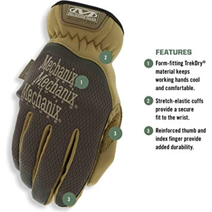 Mechanix Wea Gloves Mechanixfastfit 11-Xl - Preisvergleich – Bild 2