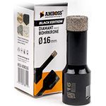 Amboss - Diamant Bohrkrone 16 mm (M14) für Winkelschleifer | Geeignet für Feinsteinzeug, harte Fliesen, Granit etc.