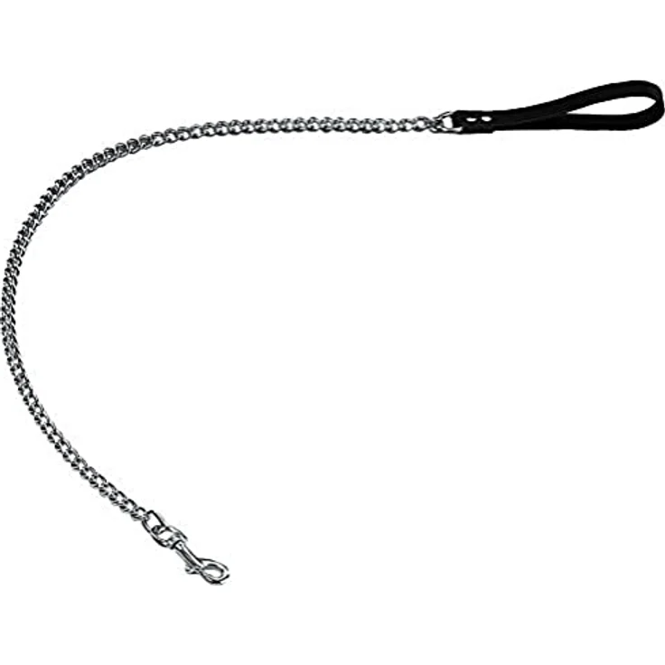 Nobby Kettenleine Professional, schwarzbraun, 70 cm lang, 16 mm breit, 1 Stück – Bild 1