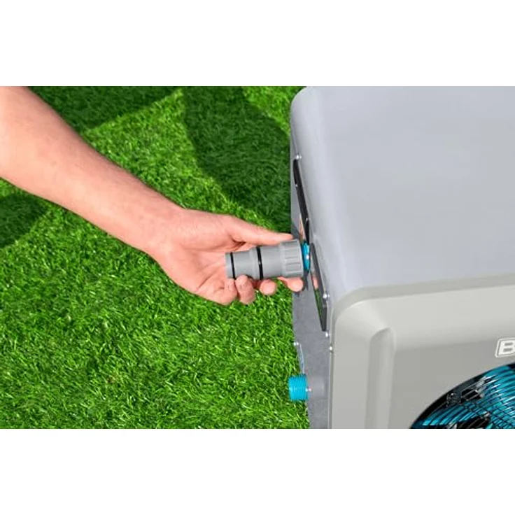 Bestway® Wärmepumpe Air Energy, 1.200 W, Elektrische Poolheizung für überirdische Pools, blau – Bild 11
