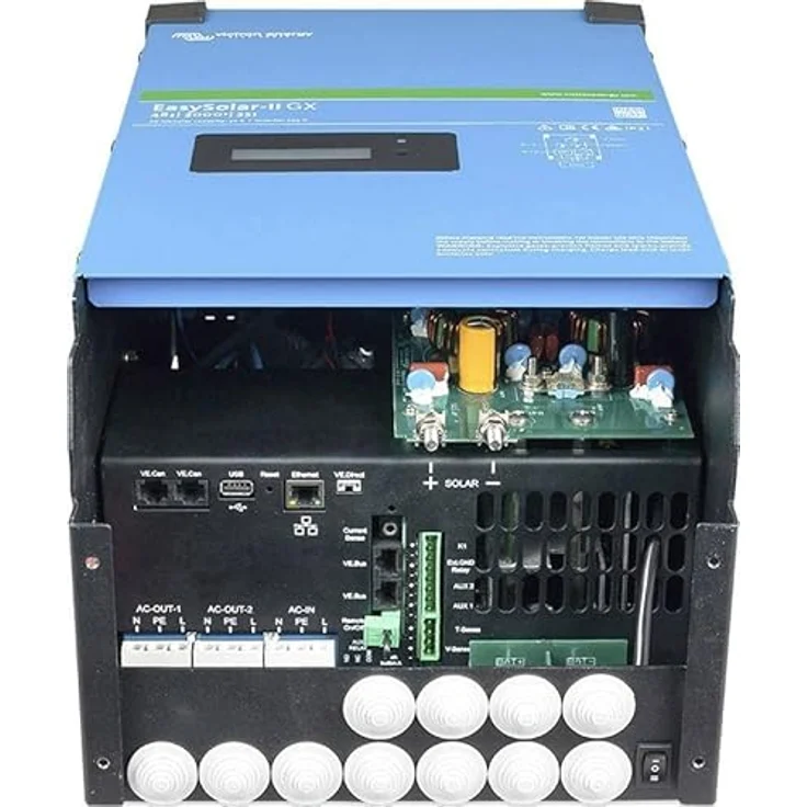 Victron Energy EasySolar-II GX, Solar-Laderegler mit integriertem MultiPlus-II Wechselrichter/Ladegerät und SmartSolar MPPT-Tr, vorverkabelt, Wi-Fi-fähig – Bild 4