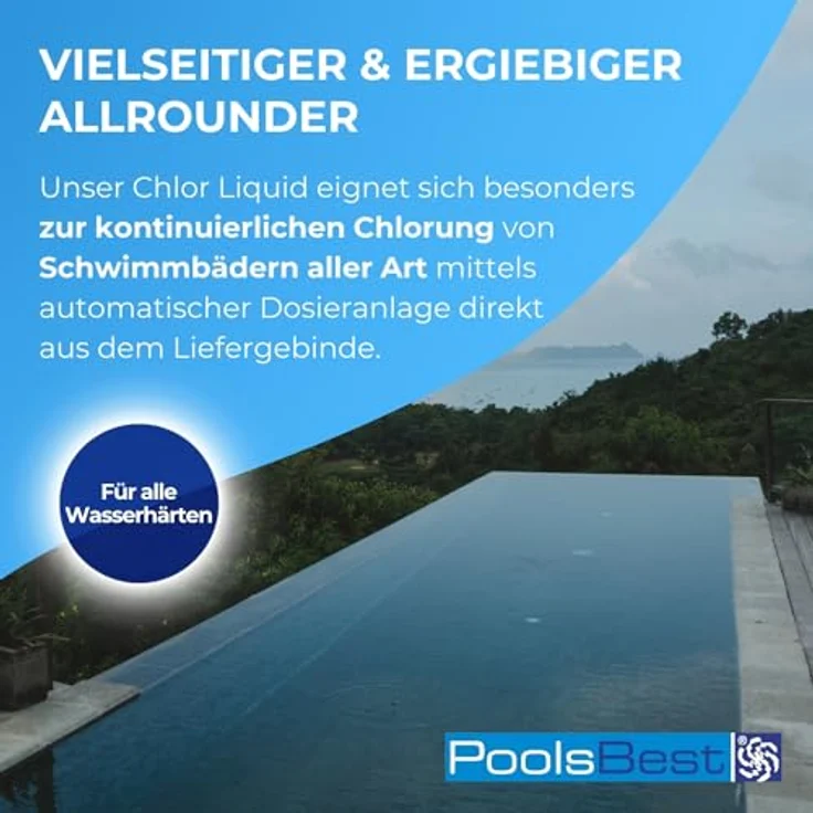 24,5 kg - PoolsBest® Chlor-Flüssig (Flüssigchlorbleichlauge) – Bild 7