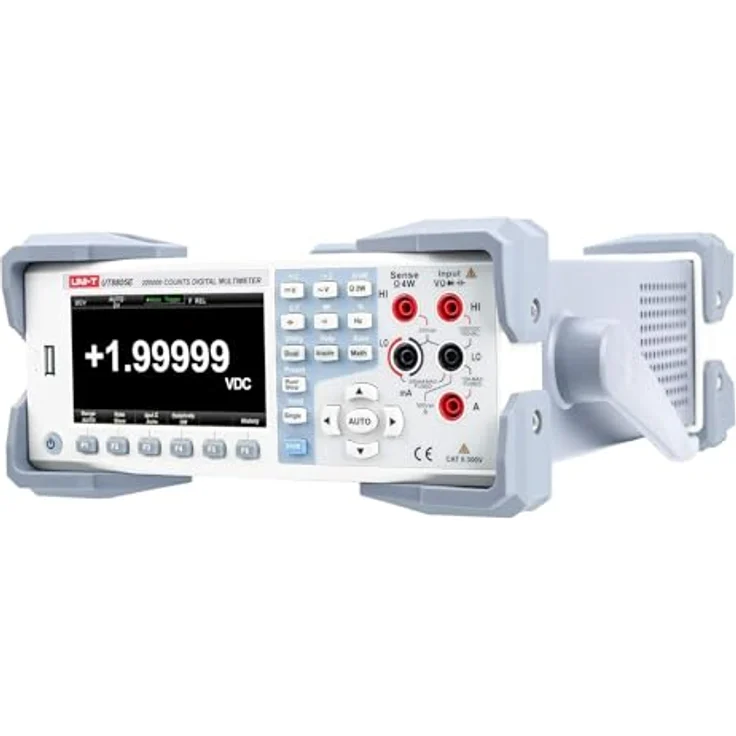 UNI-T Multimeter UT8805E Benchtop Digital Multimeter 5 1/2 True RMS 4.3 Zoll TFT LCD-Display 1GB Nand-Flash-Speicher – Bild 3