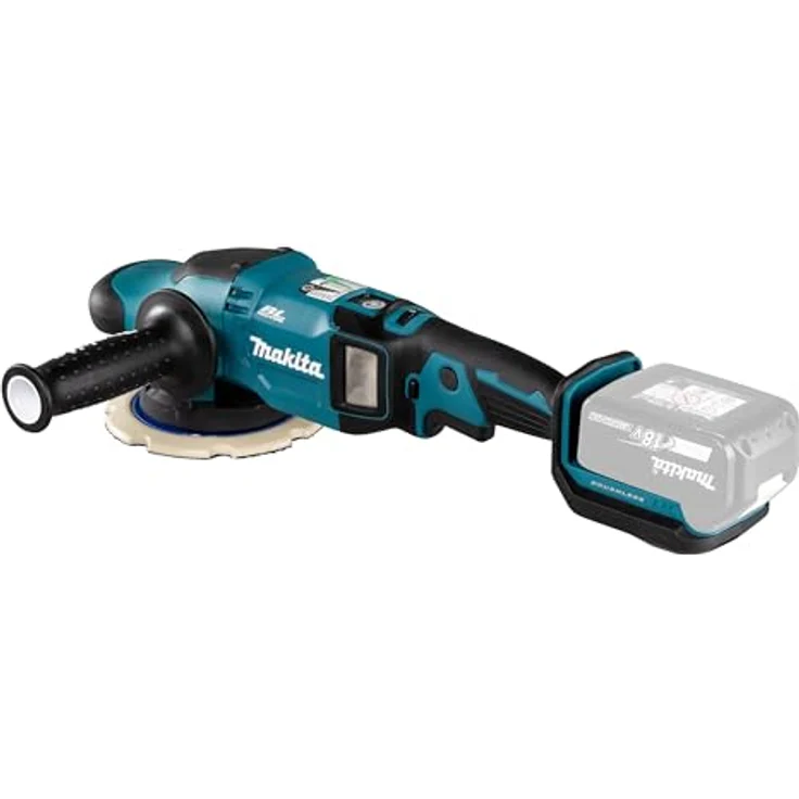 Makita Akku-Exzenterpolierer 18V (ohne Akku, ohne Ladegerät) - DPO600Z – Bild 4