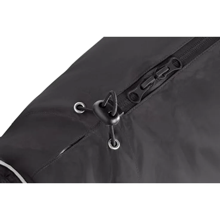 HUNTER Hundemantel Uppsala, 2in1 Design mit wasserabweisendem schwarzen Innenfutter, reflektierende Paspeln, geschlossene Bauchseite, optimaler Sitz, Größe 37,5 – Bild 3