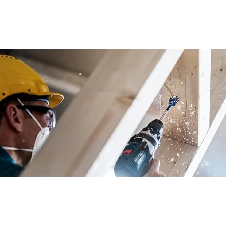 Bosch Holz-Fräsbohrer 2608900314, 14 mm Durchmesser, 152 mm Gesamtlänge, Sechskantschaft, Expert Selfcut Speed – Bild 7