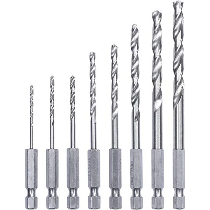 kwb 108910 L 39-teilige Bohrer-Box m. Sechkant-Schaft, 8 x HSS Metallbohrer und Bits PH, PZ u. Torx im Set inkl. Senker, Bithalter u. Steckschlüsselbits – Bild 6