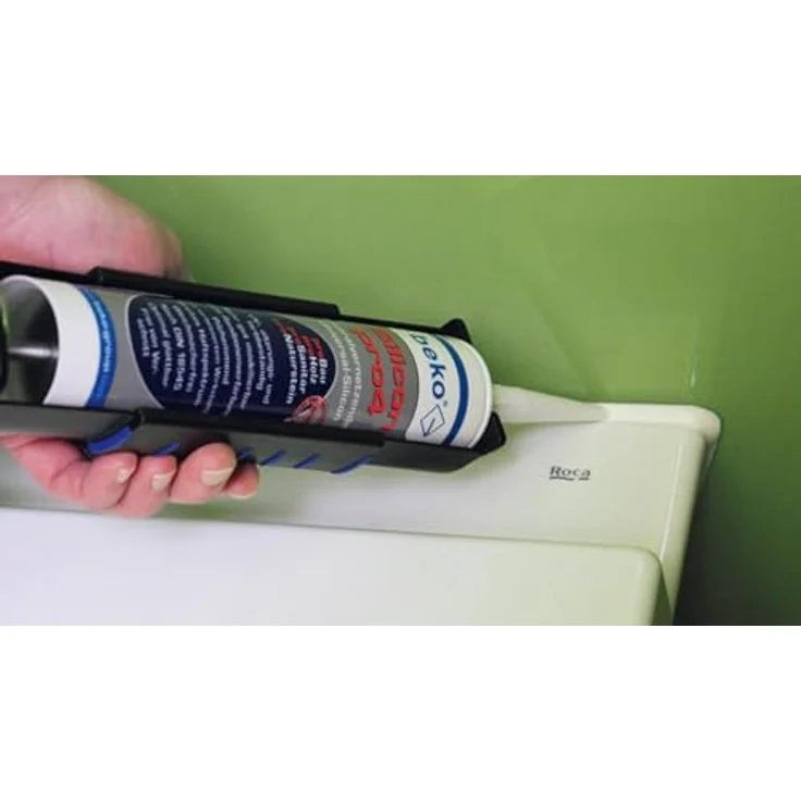 beko Silicon pro4 Premium Silikon 310 ml, fungizid und UV-beständig in hellbraun/buche-hell, für vielseitige Abdichtungen – Bild 2