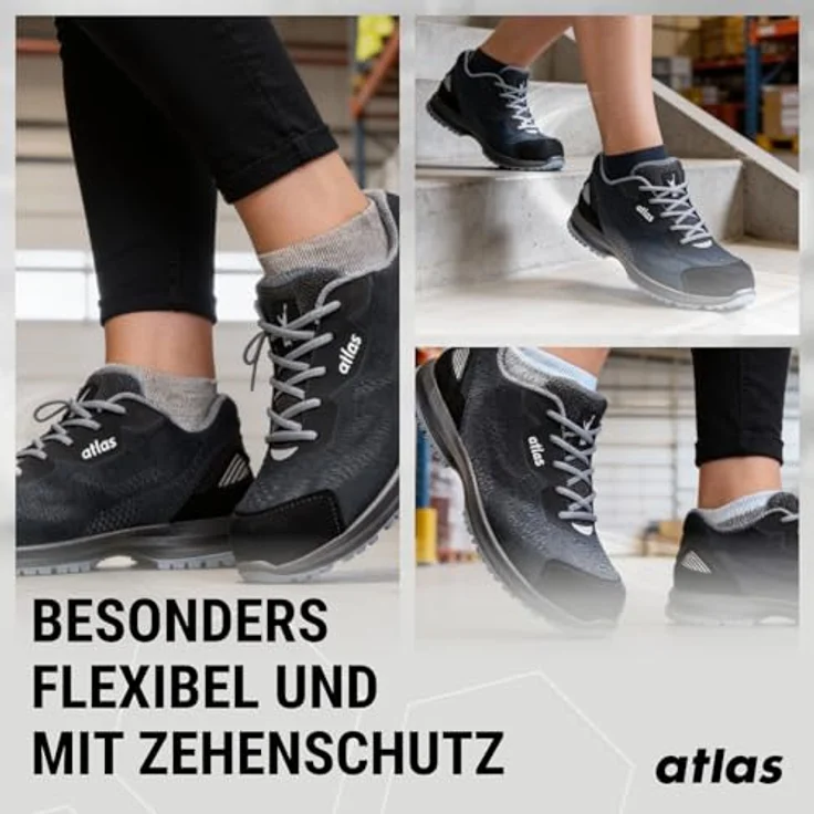 Atlas Schuhe 87900 Atlas GX 240 ESD S1 Arbeitsschuh, sportlicher Sicherheitsschuh für Damen, blau – Bild 5