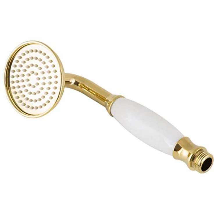 PaulGurkes Duscharmatur PGSET1CLASSIC-ZR, Goldene Duschsystem mit 2-Wege Umsteller, Massivmessing und Hochdruckarmatur – Bild 9