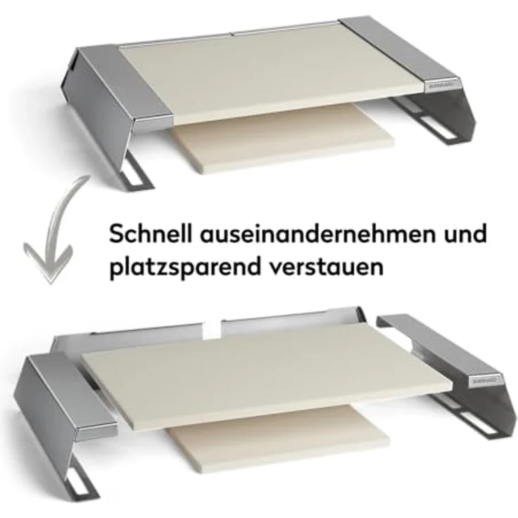 Burnhard Pizzaaufsatz für Gasgrills – Bild 3
