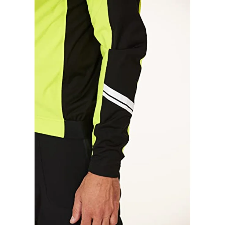 Endurance Wales, Herren Velojacke, wasserdicht und atmungsaktiv, Gelb, 3XL mit Rückentaschen – Bild 5