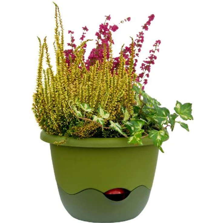 Schumm Blumenampel Mareta, 30 cm Durchmesser cremefarben sandfarben – Bild 6
