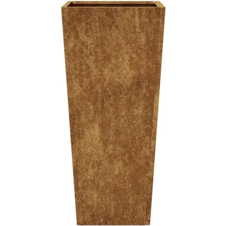 vidaXL Pflanzkübel 35x35x75 cm Cortenstahl, stabil und rostbeständig, viel Platz, Unkraut- und Schädlingsschutz – Bild 4