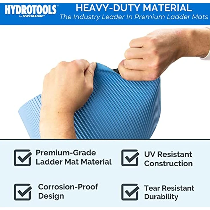 Swimline Hydro Tools Schutzmatte für Poolleiter, Trittschutz One Size Mehrfarbig – Bild 6