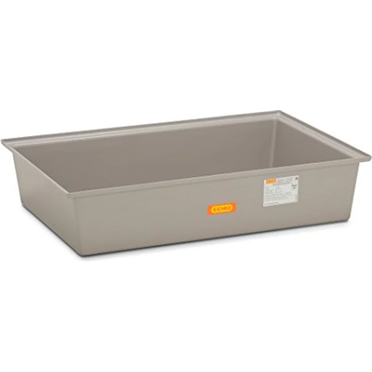 Cemo Auffangwanne 220 l, GFK, B x H x T: 128 x 27 x 85 cm, ohne Gitterrost, mit Zulassung, Modell 6882 – Bild 2