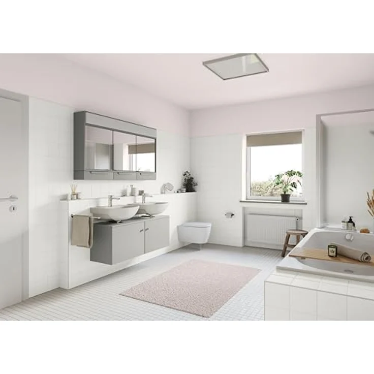 Alpina Möbellack Granit, seidenmatt, 750 ml, wasserbasiert, für Möbeloberflächen, reinigungsbeständig, für ca. 10 m² – Bild 5