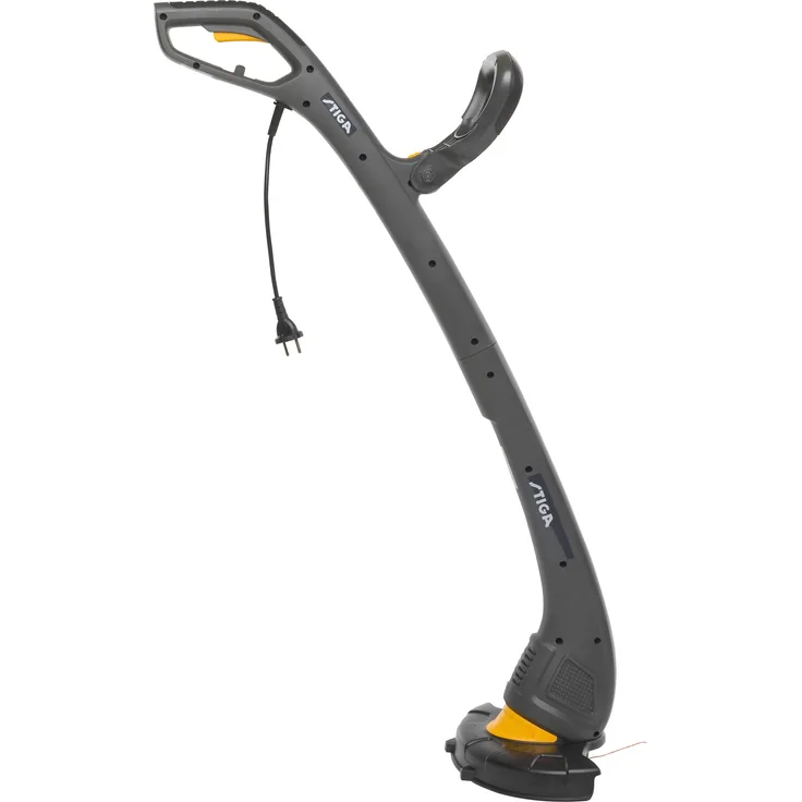 STIGA GARDEN Elektro-Rasentrimmer GT 104c, 24 cm Arbeitsbreite Faden, Tap&Go Doppelfadenspule