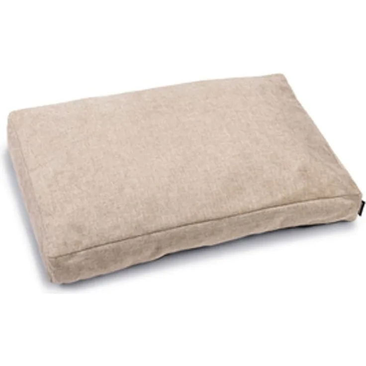 Beeztees Tierkissen Zia - Orthopädisches Hundekissen - Beige - Reduzierter Druck auf Gelenke und Rücken - 70x50x9 cm
